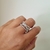 Anillo B413 (plateado)