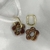 Argollitas Fiore Bronzite