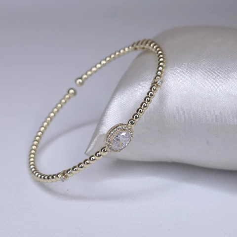 Esclava Bolitas bean london dorado