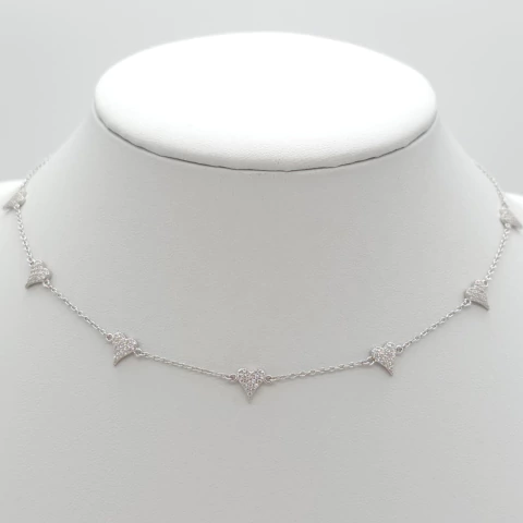 Choker long heart - buy online