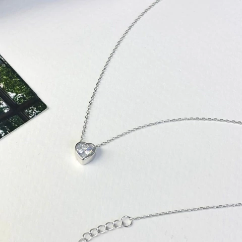 Collar mini corazon shine