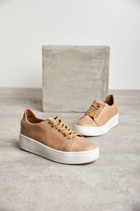 ZAPATILLA JUANA CAMEL