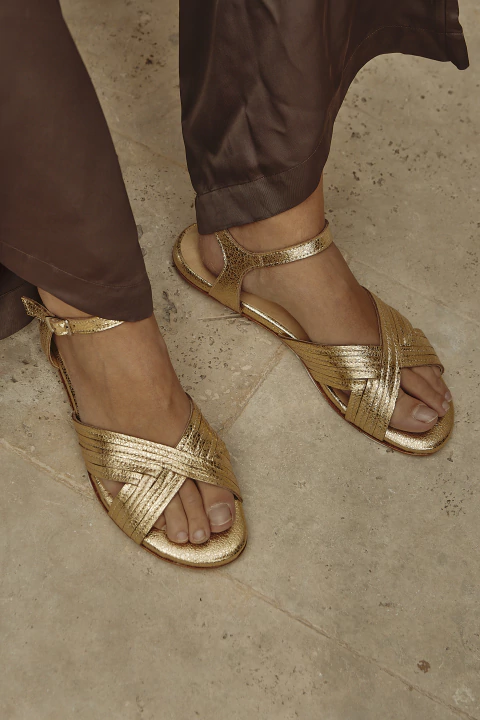 SANDALIA LARS ORO - comprar online