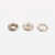 BROCHE DOBLE ARO N7 NIQUEL X 200U. (110582) - comprar online