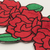 APLICACION ROSA BORDADA A.628 6CM X 10CM X3 U. (100806) - comprar online