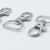 MOSQUETON DE ZAMAC GATILLO PASE 20MM X25 U. (171019) - comprar online