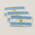 APLICACION ARGENTINA BORDADA A.256CH 3CM X 2CM X3U (100803) - comprar online