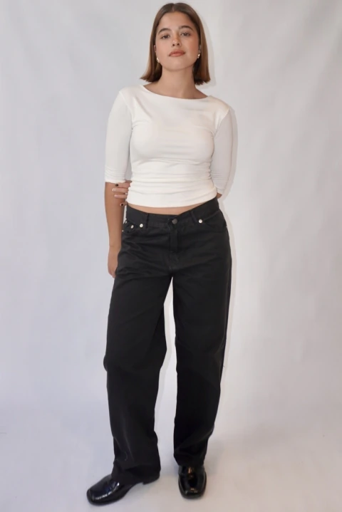Relaxed Jeans - Black