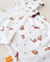 body bebé cruzado kimono pima ardillitas - Gubee - ropa de bebé -
