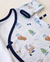 body bebé cruzado kimono pima bosque - tienda online
