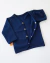 campera bebé algodón azul marino osito en internet