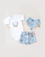 conjunto bebé short butterfly - comprar online