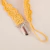 Portachupete bebé mostaza crochet - comprar online