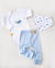 conjunto bebé pima ballenita - comprar online