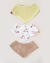 pack x3 babero bandana hongos ocres - comprar online