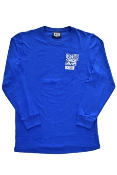 REMERA QR BLUE