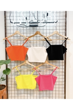 TOP NEON SARAH ORANGE - comprar online