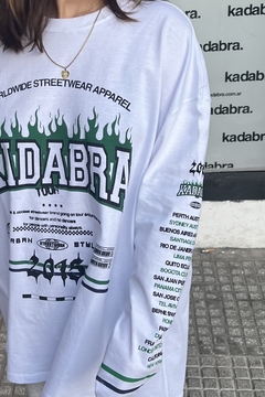 REMERA KDB TOUR WHITE - comprar online