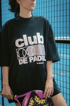 REMERA CLUB DE PADEL BLK - tienda online