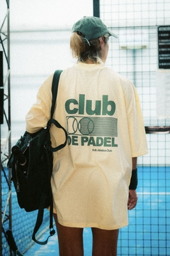 REMERA CLUB DE PADEL YELLOW - KADABRA