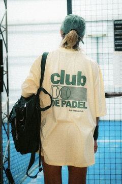 Imagen de REMERA CLUB DE PADEL YELLOW