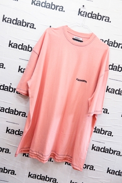 REMERA ULTRA OVERSIZE PINK - tienda online