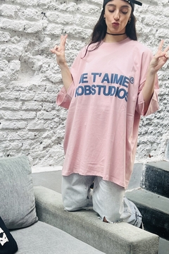 REMERA ULTRA JE T.AIME ROSA - comprar online