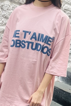 REMERA ULTRA JE T.AIME ROSA en internet