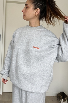 CREWNECK BEAR LIGHTGREY NAR - comprar online