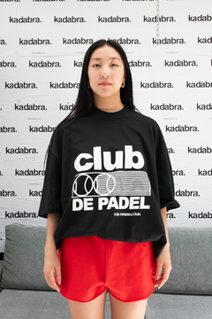 REMERA CLUB DE PADEL BLK