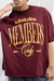 REMERA MEMBERS BORDO - comprar online