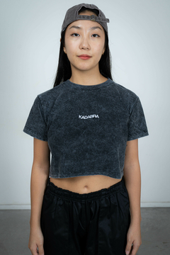 REMERA CROP ACID