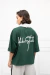 REMERA POLO CURSIVA VERDE - comprar online