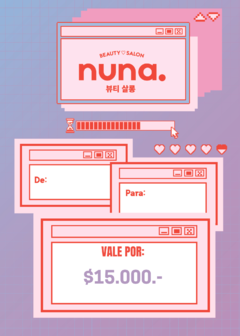 Gift Card - Nuna Beauty Salon 