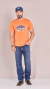 CAMISETA MASCULINA ALL HUNTER LARANJA 3734