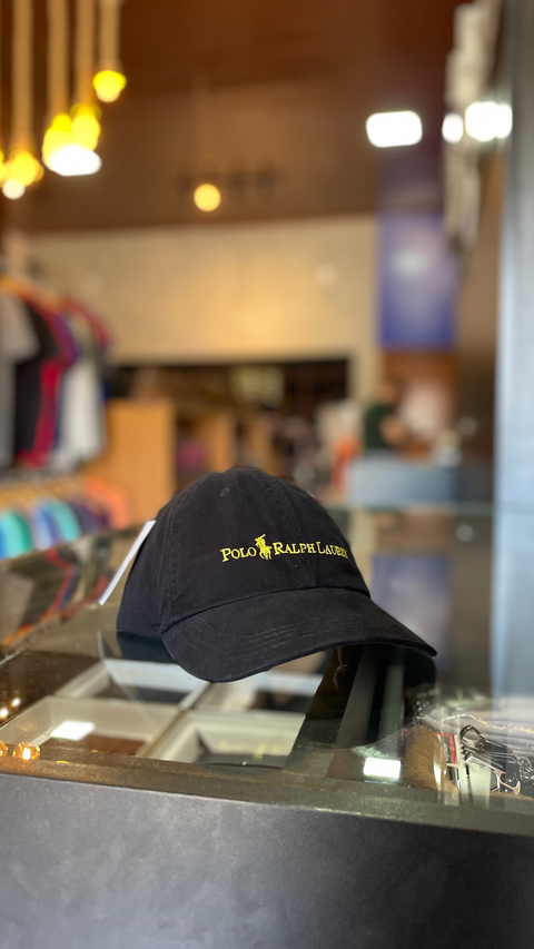 BONÉ POLO RALPH LAUREN PRETO BP18
