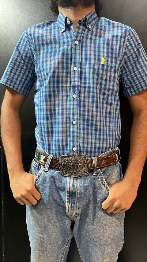CAMISA MANGA CURTA SLIM POLO BY EX BYN09