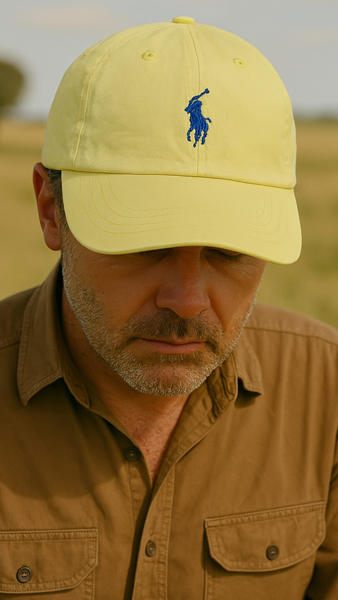 BONE POLO RALPH LAUREN AMARELO BB BP28 - comprar online