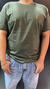 CAMISETA RALPH LAUREN VERDE MILITAR C LOGO LARANJA RLC30 - comprar online