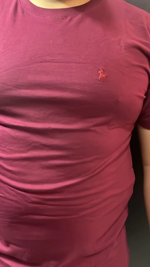 CAMISETA POLO RALPH LAUREN BORDO/LOGO BORDO RLC050 - comprar online