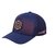 Boné Amber Drill Azul Marinho com Logo Laranja