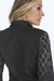CAMISA FEMININA MANGA LONGA PEDRARIA ALL HUNTER 1816 PRETO - comprar online