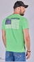 CAMISETA MASCULINA ALL HUNTER C/ ESTAMPA NAS COSTAS VERDE 3792 - comprar online