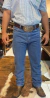 CALÇA JEANS RACE BULL 100% ALGODAO 030 DELAVE - comprar online