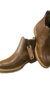 BOTINA ZEBU 52050 AREIA BICO REDONDO