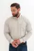 CAMISA TXC XADREZ MANGA LONGA AREIA - 2591L
