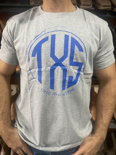 CAMISETA TXS CINZA MESCLA TXS038P