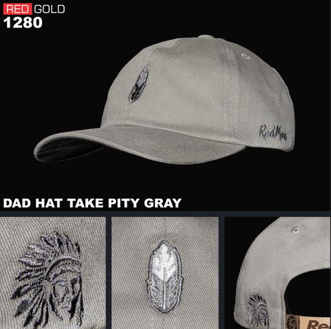 BONE RED MAN DAD HAT RED 1280