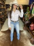 CALÇA FEMININA BOOT CUT MINUTY 231314 na internet