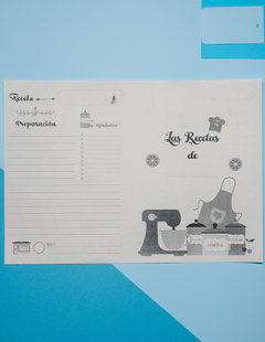 RECETARIO DE COCINA (REPUESTOS)